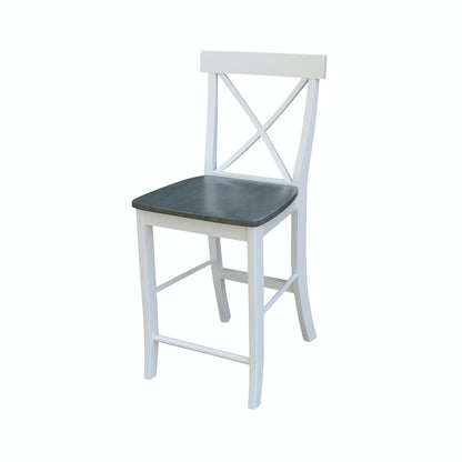 Single X Back Stool