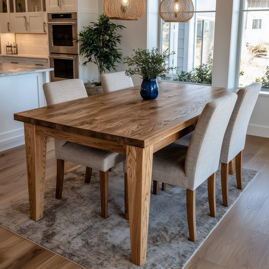handmade dining table in Carmel, IN